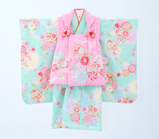 3歳着物B-4(鈴桜)