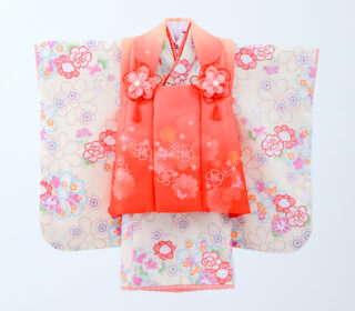 3歳着物B-5(生成菊)