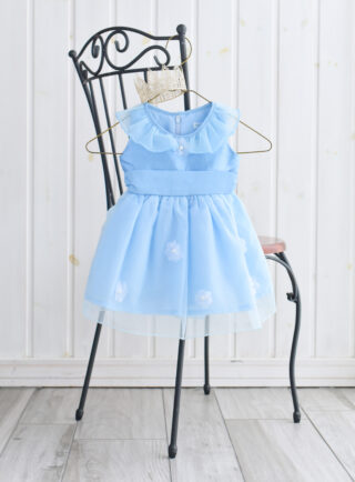 1歳ドレス5(ブルー)