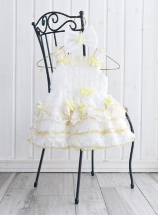 1歳ドレス10(シロふりふり)