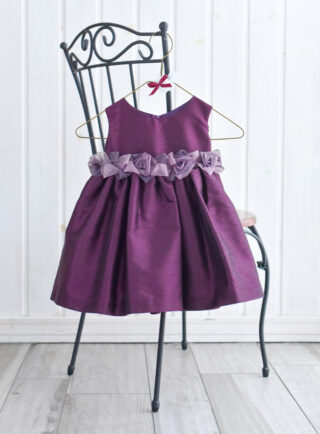 1歳ドレス17(ボルドー)