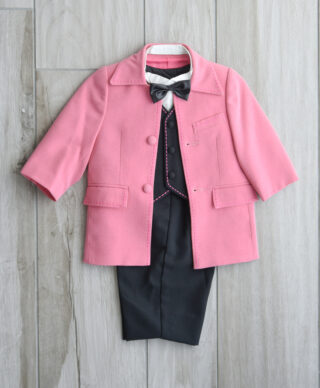 1歳タキシード1(ピンク)
