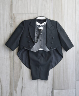 1歳タキシード6(クロストライプ)