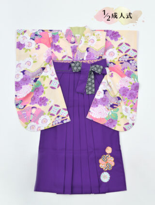 ハーフ成人式女児