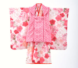 3歳着物A-6(KAGURAピンク)