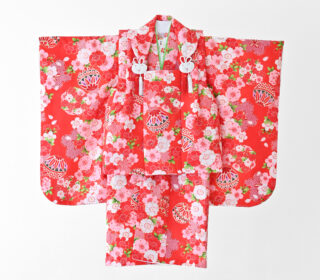 3才　鞠と3色桜