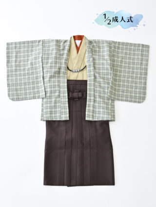 10歳男児（グリーンチェック）